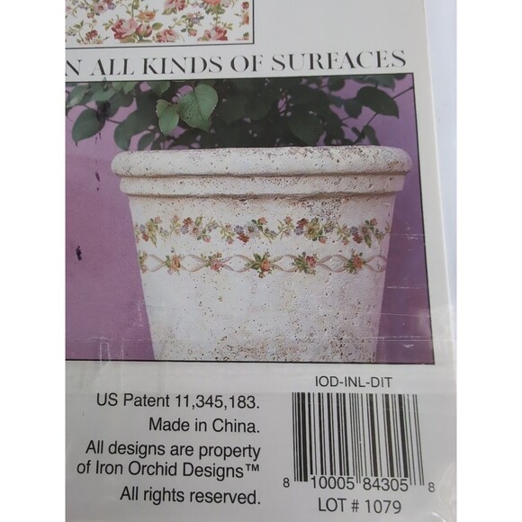 Iron Orchid Designs - IOD - Paint Inlays - Brand New Ditsy Blooms - Picture 7 of 7